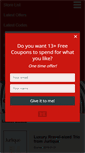 Mobile Screenshot of couponsmaniac.com